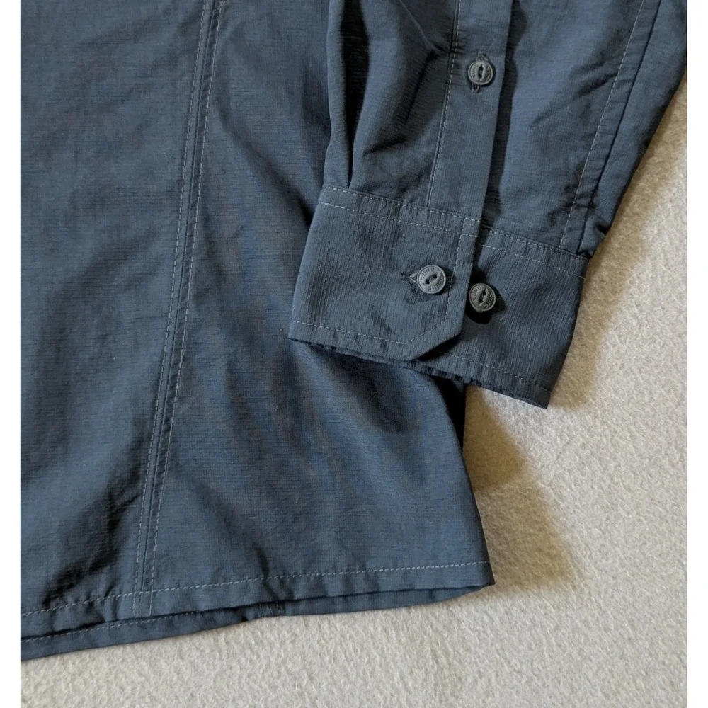 Kuhl Men's Dark Blue Casual Button Down Shirt - Picture 4 of 11
